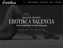 Tablet Screenshot of erotikca.com